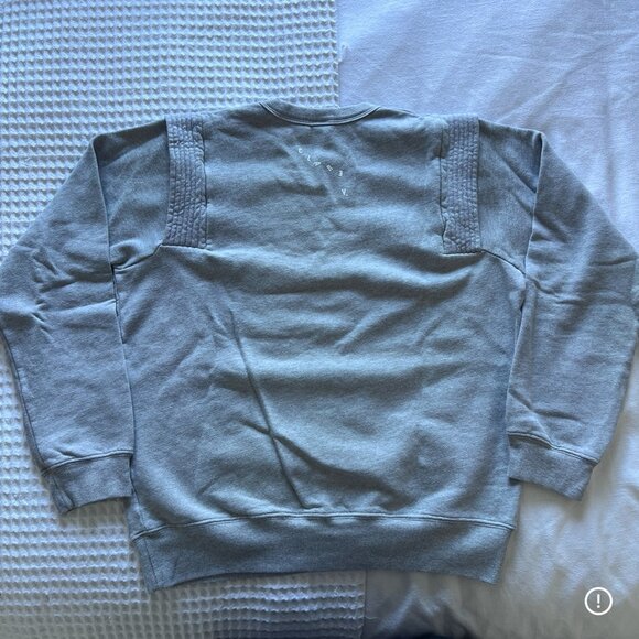 Clare V. Channel Quilted Crew Neck Sweatshirt - Picture 5 of 10